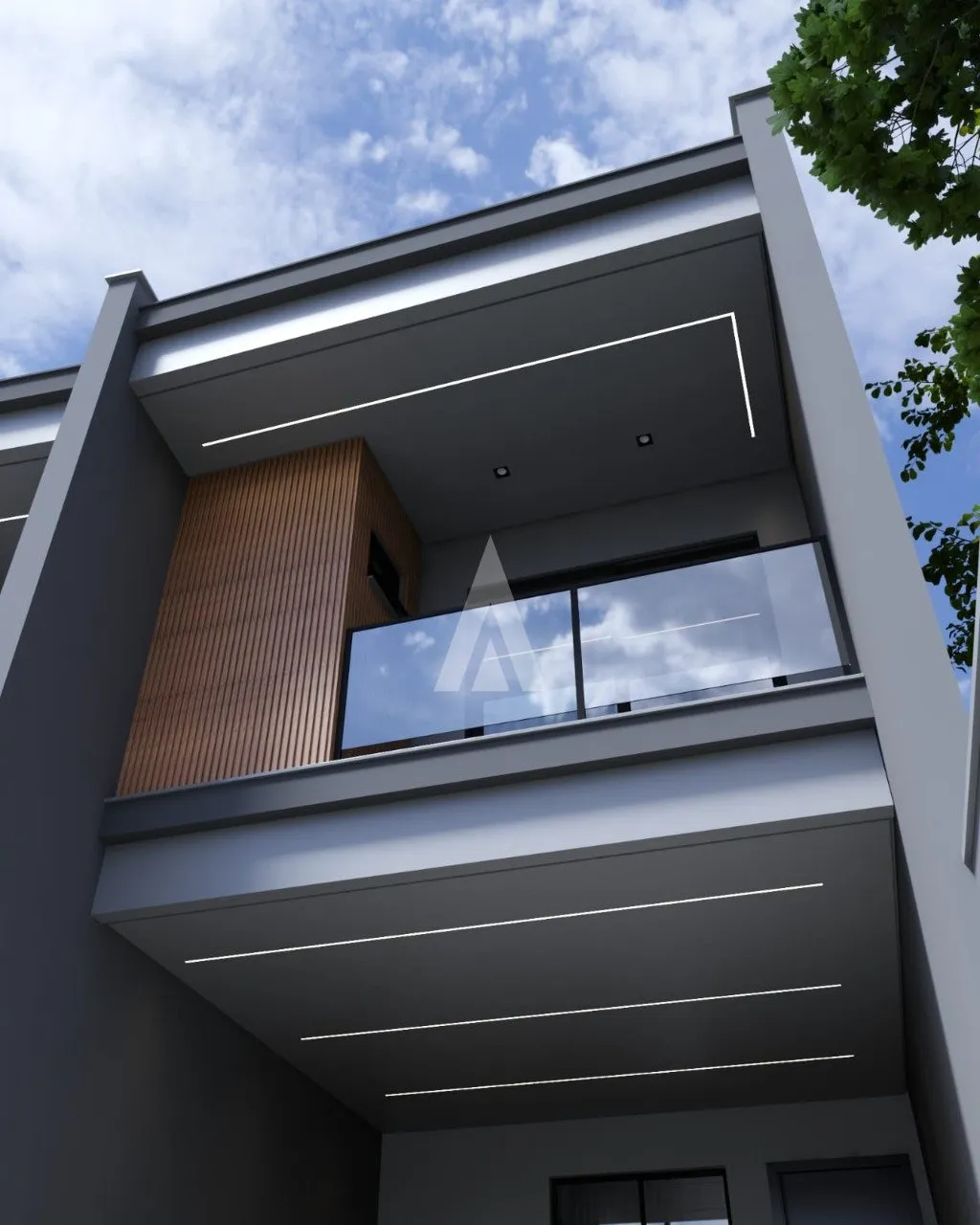 Sobrado Geminado com 1 suíte(s) mais 2 quarto(s) à venda no bairro Santo Antônio em Joinville, por R$ 939.216.00. - foto 1