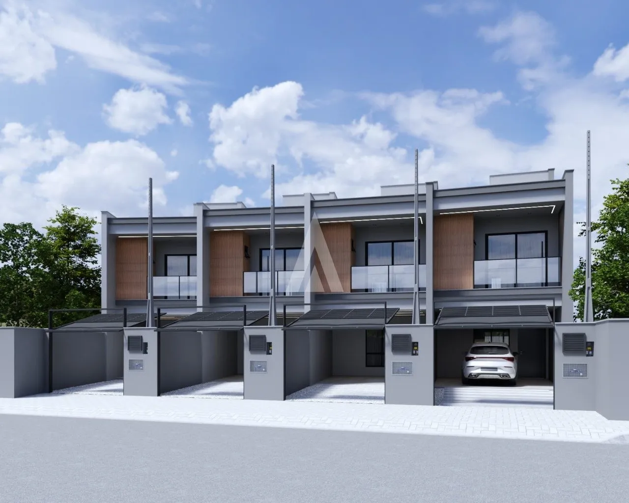 Sobrado Geminado com 1 suíte(s) mais 2 quarto(s) à venda no bairro Santo Antônio em Joinville, por R$ 927.248.00. — foto 4