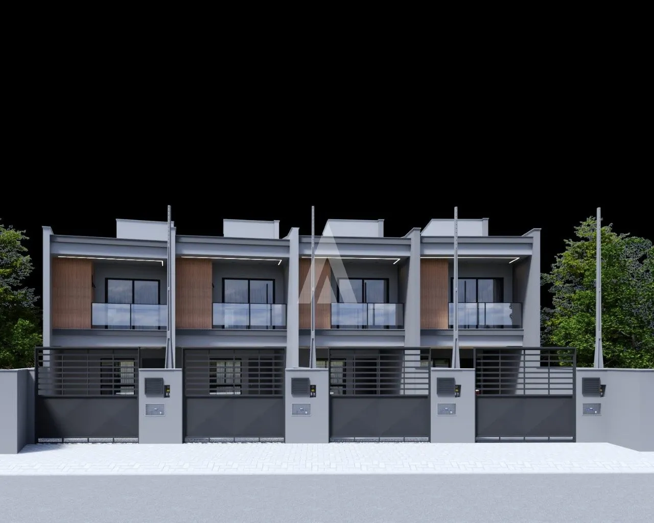 Sobrado Geminado com 1 suíte(s) mais 2 quarto(s) à venda no bairro Santo Antônio em Joinville, por R$ 927.248.00. — foto 6