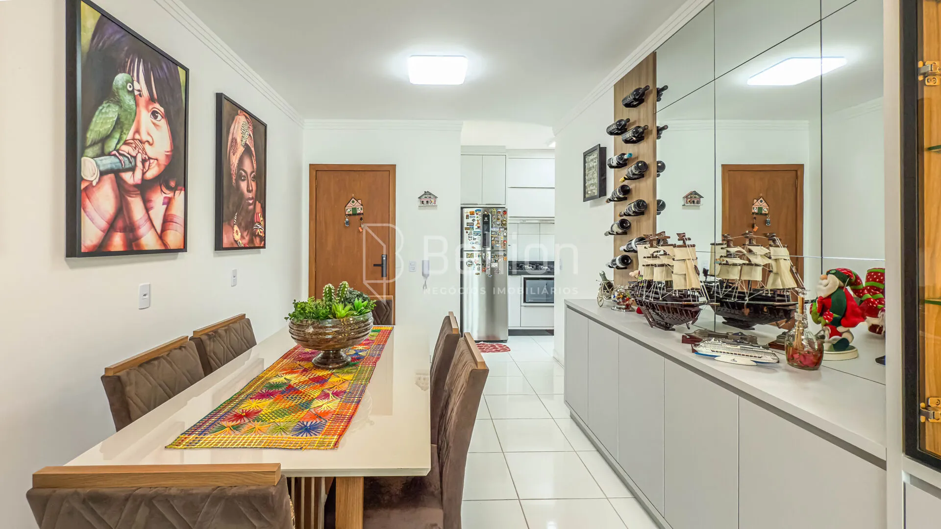 Apartamento semi mobiliado, com elevador e duas vagas de garagem no Tapajós em Indaial! — foto 3
