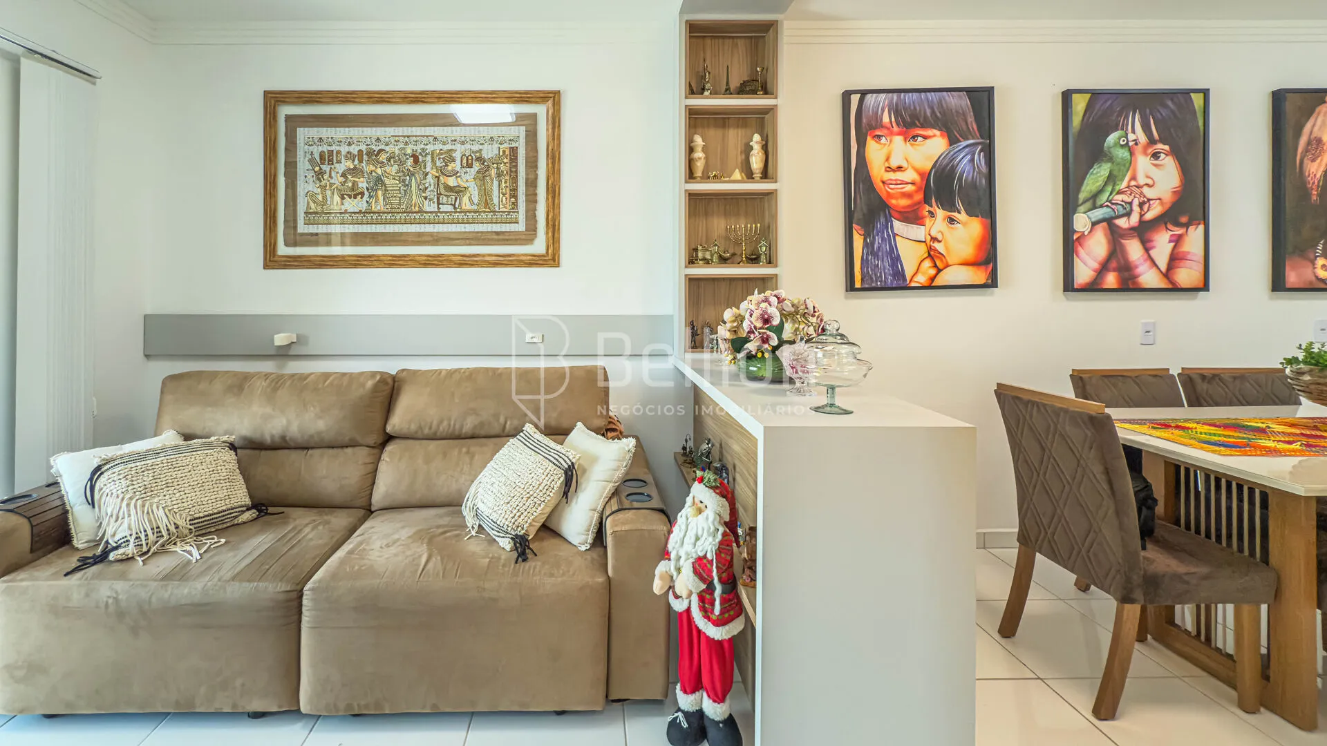 Apartamento semi mobiliado, com elevador e duas vagas de garagem no Tapajós em Indaial! — foto 2