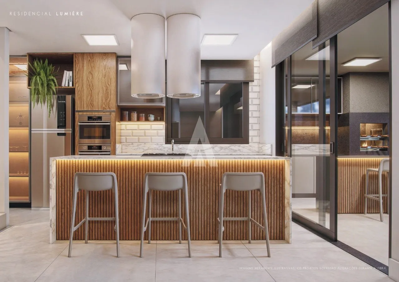 Casa averbada em condomínio fechado com 3 suítes à venda no bairro Glória em Joinville-SC de R$ 2.000.000,00 por R$1.825.000,00. — foto 7