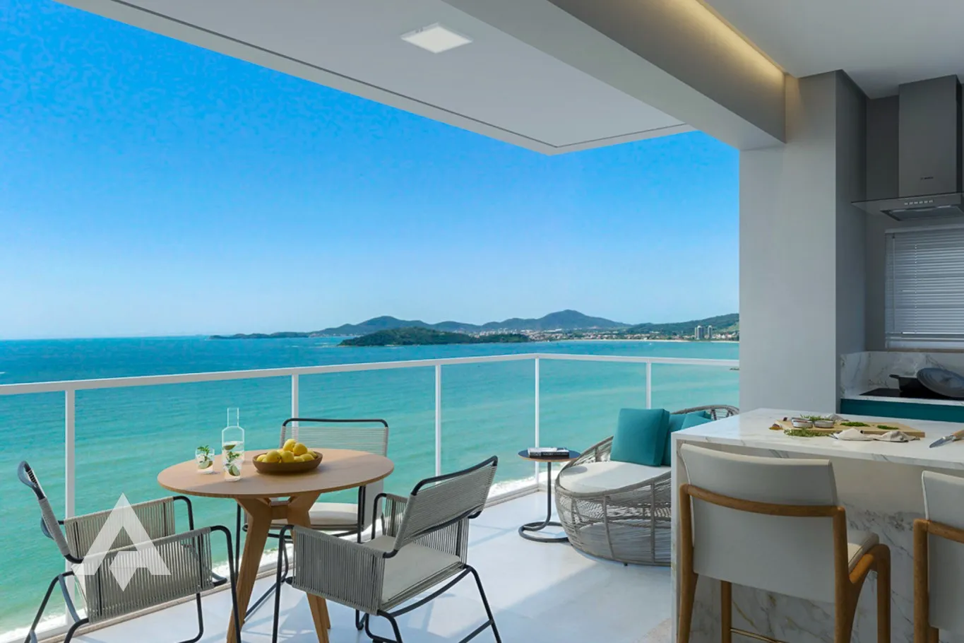Apartamento de 2 suítes à venda por R$1.100,000,00 - Bairro Centro - Balneário Piçarras/SC - foto 1