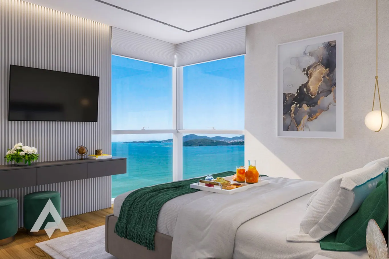 Apartamento de 2 suítes à venda por R$1.100,000,00 - Bairro Centro - Balneário Piçarras/SC — foto 3