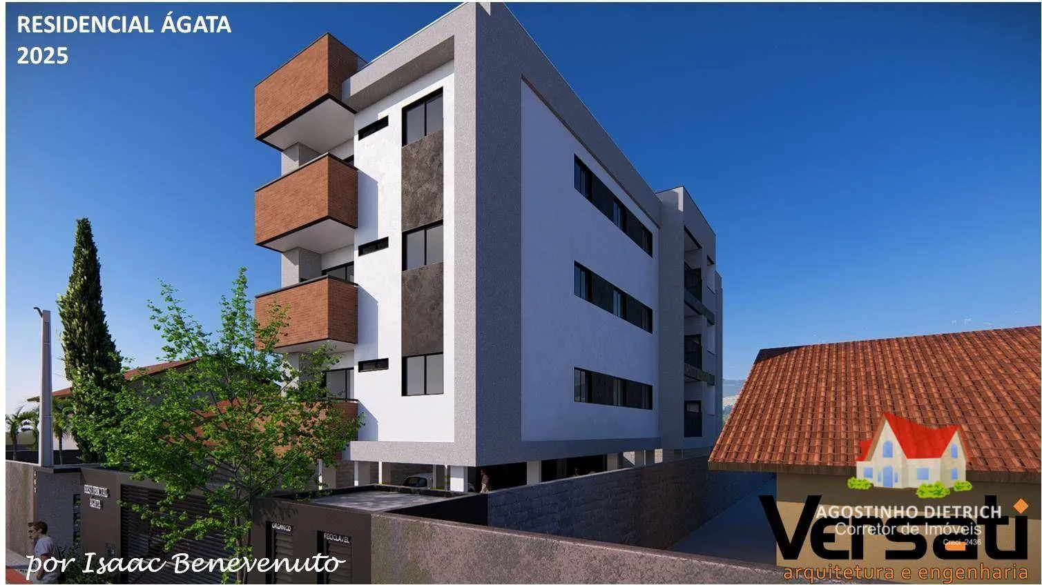 Apartamentos C/02 Quartos +Sacada C/Churrasqueira + Vaga de Garagem Coberta No Bairro Aventureiro! - foto 1