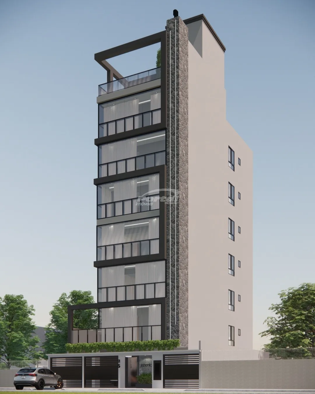 Apartamento duplex, com vista mar, em fase de construção, sendo 01 por andar, com 150,00 m. privativos, com 03 dormitórios(sendo 02 suítes) no bairro Itajuba em Barra Velha! - foto 1