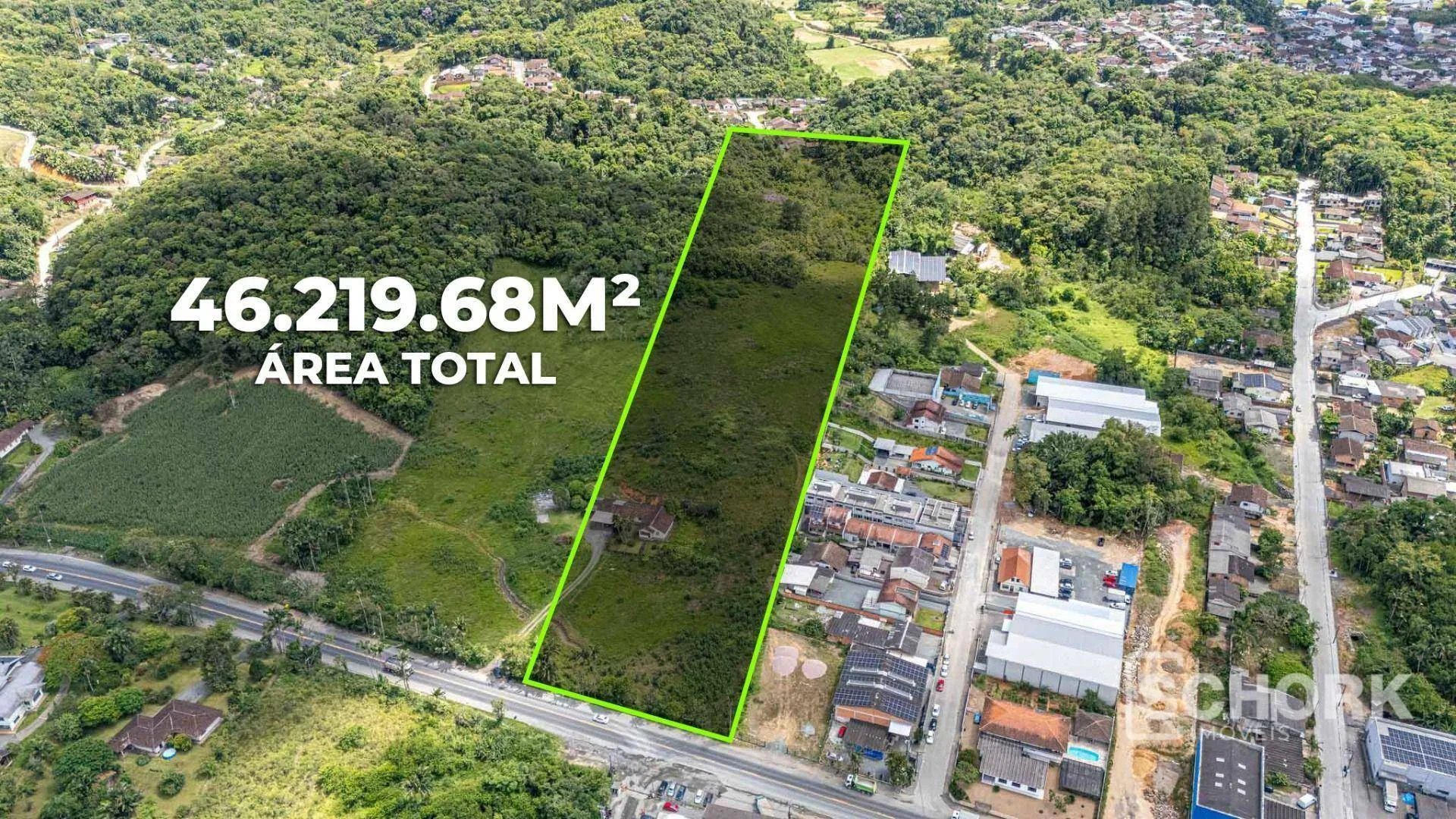 Terreno à venda, 46219 m por R$ 13.200.000,00 - Testo Salto - Blumenau/SC - foto 1