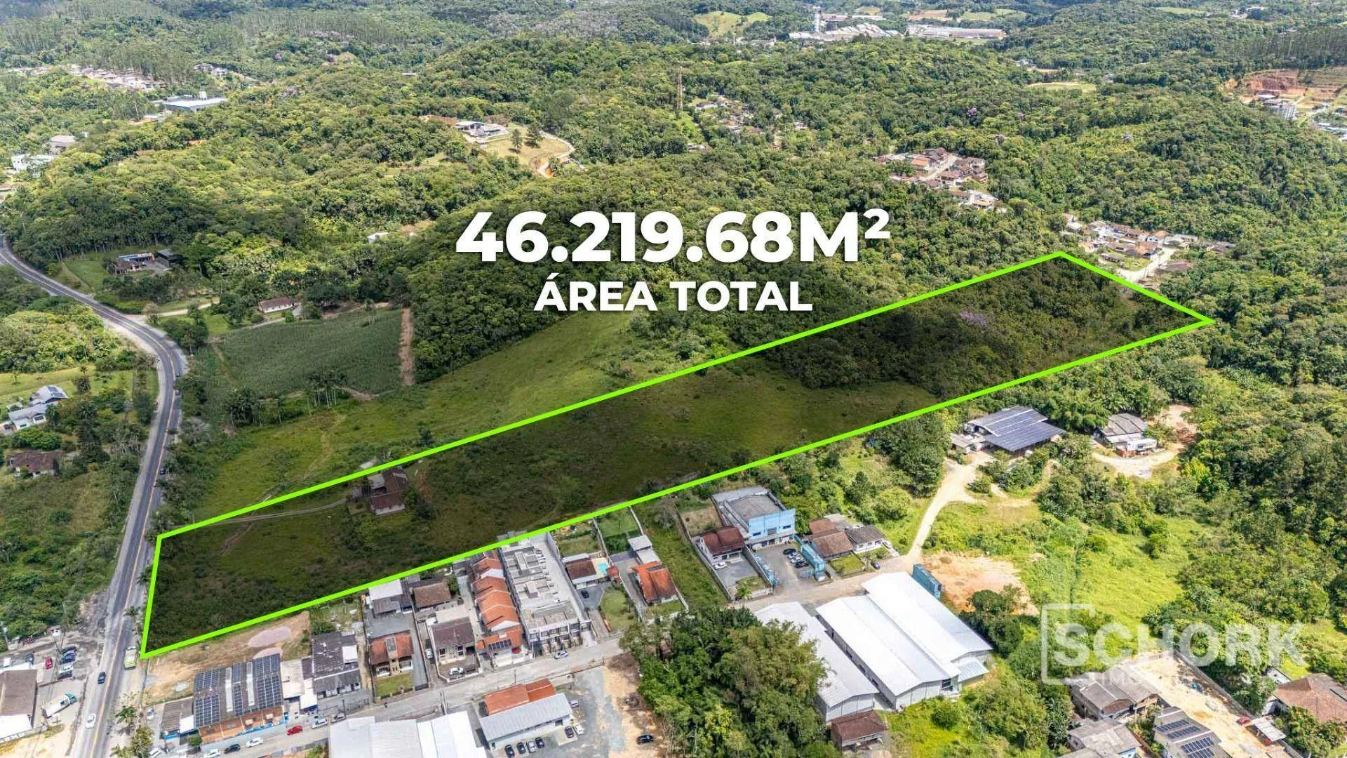 Terreno à venda, 46219 m por R$ 13.200.000,00 - Testo Salto - Blumenau/SC — foto 2