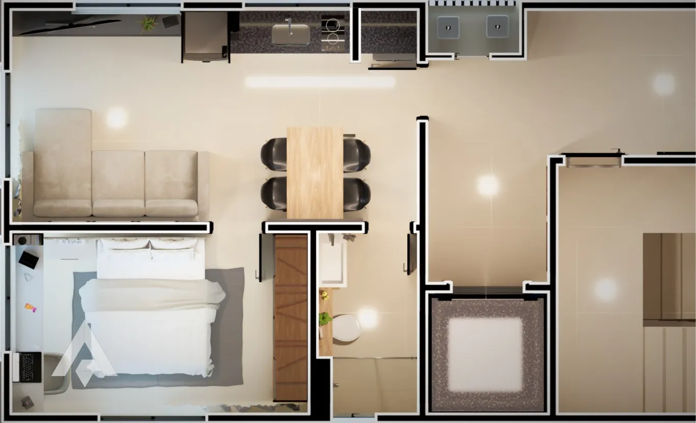Loft 30,69 m à venda por R$390.000,00 - Bairro Itoupava Seca - Blumenau/SC — foto 2