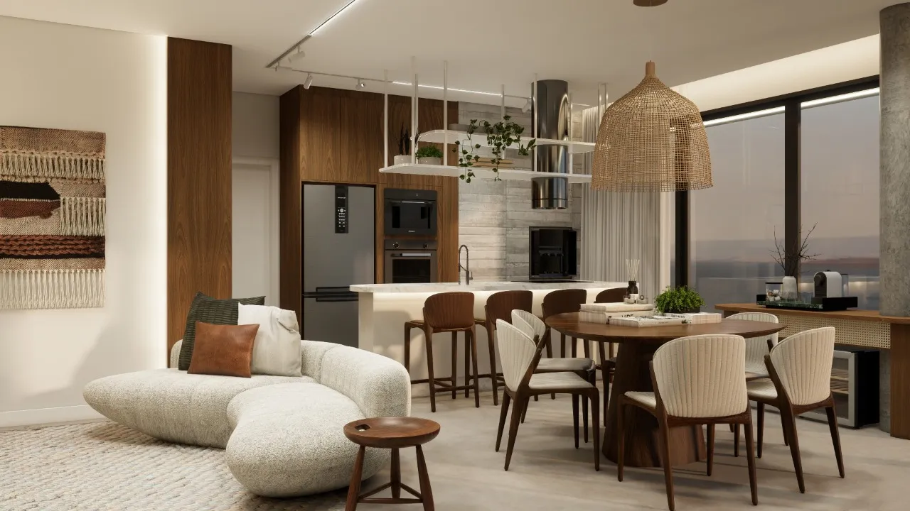 Apartamento no Condomínio Residencial e Comercial FIJI com 2 suítes à venda no bairro Itapema do Norte em Itapoá a partir de R$ 840.973,55. — foto 7