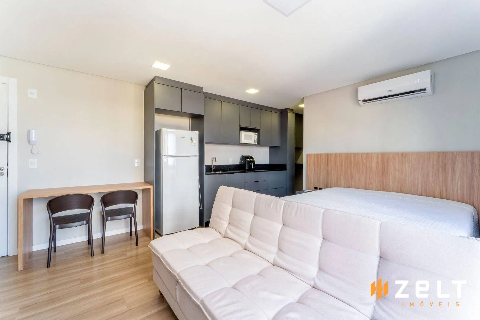 Apartamento com 1 dormitório para alugar, 30 m por R$ 2.100,00/mês - Centro - Blumenau/SC — foto 3