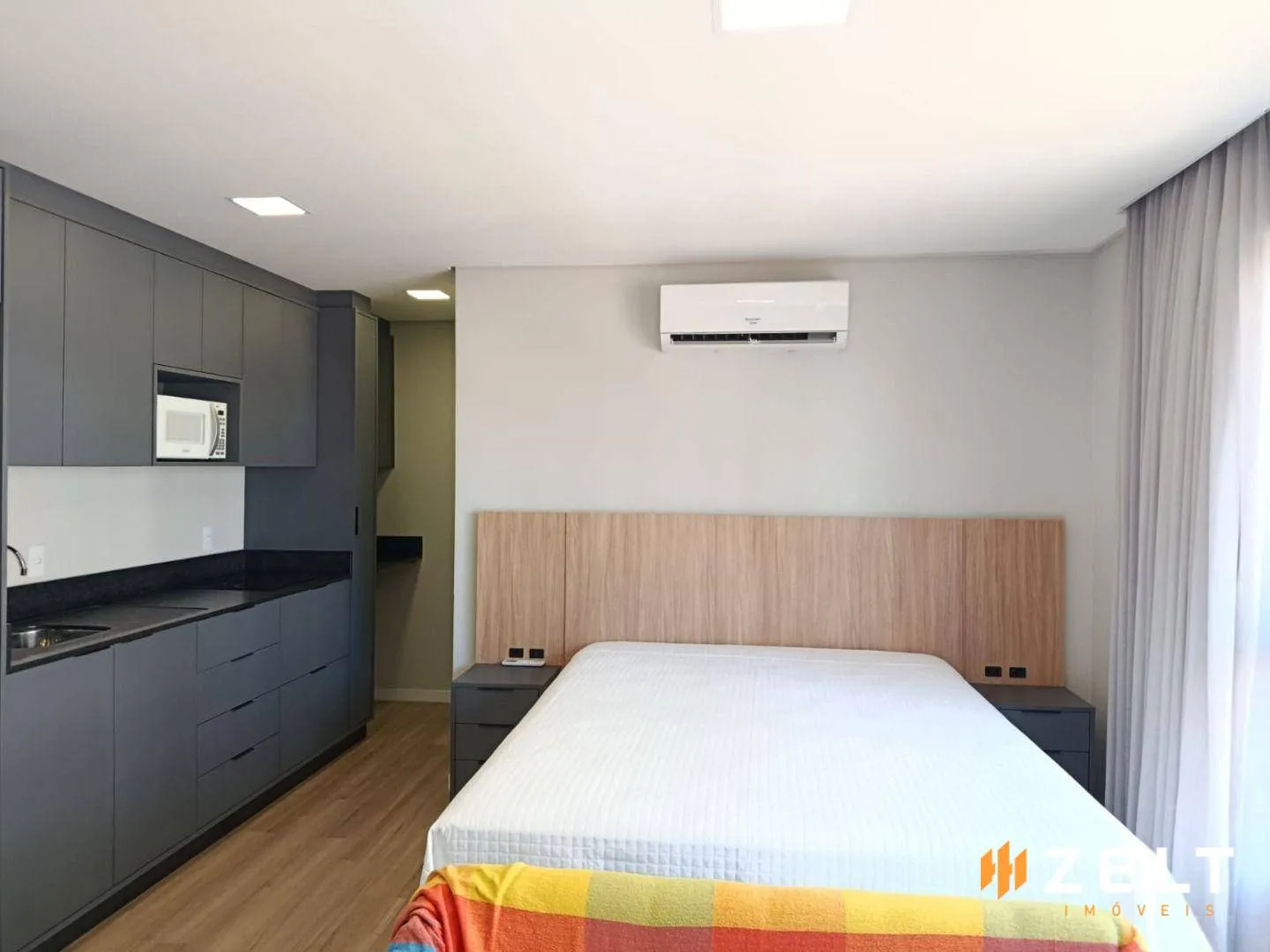 Apartamento com 1 dormitório para alugar, 30 m por R$ 2.100,00/mês - Centro - Blumenau/SC — foto 6