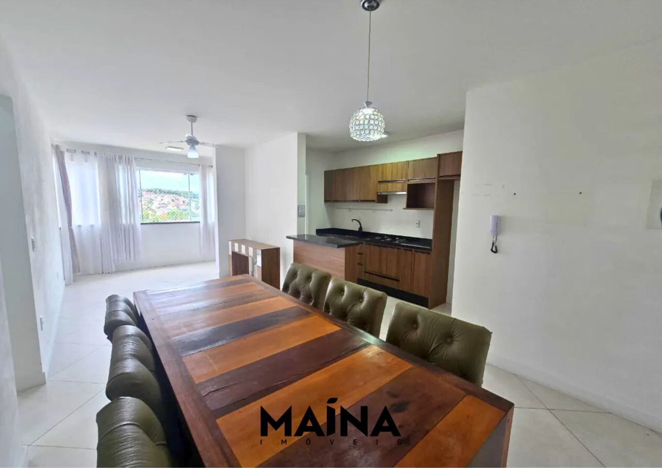 Excelente apartamento no bairro Fortaleza, sendo dois dormitórios, fácil acesso a BR 470. — foto 2