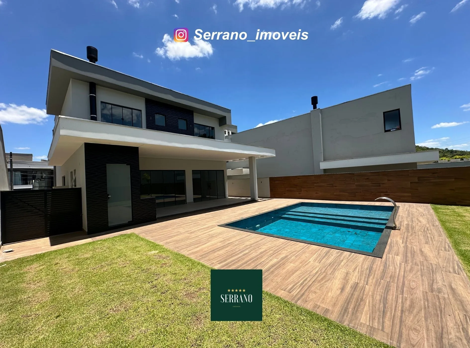 Casa Nova de 04 Quartos com Piscina em Cond. Fechado — foto 4