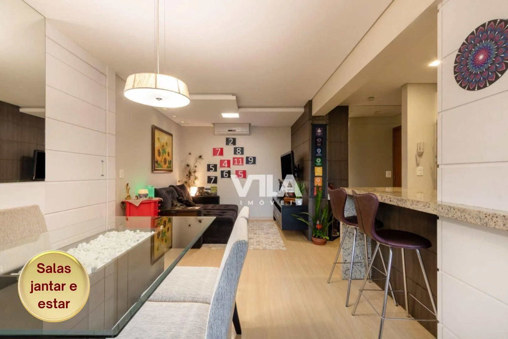 Apartamento com 2 dormitórios para alugar, 77 m por R$ 4.165,00/mês - Vila Nova - Blumenau/SC — foto 5