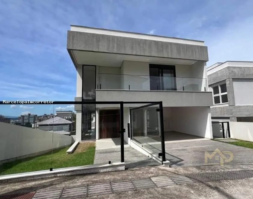 Casa Duplex para Venda em Palhoça, Pedra Branca, 3 dormitórios, 3 suítes, 4 banheiros, 2 vagas - foto 1