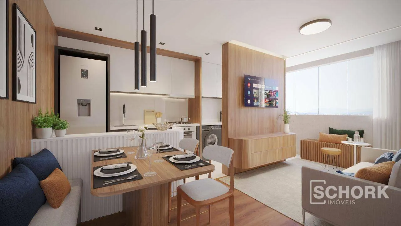 Apartamento com 2 dormitórios à venda, 47 m por R$ 319.000,00 - Velha Central - Blumenau/SC — foto 2