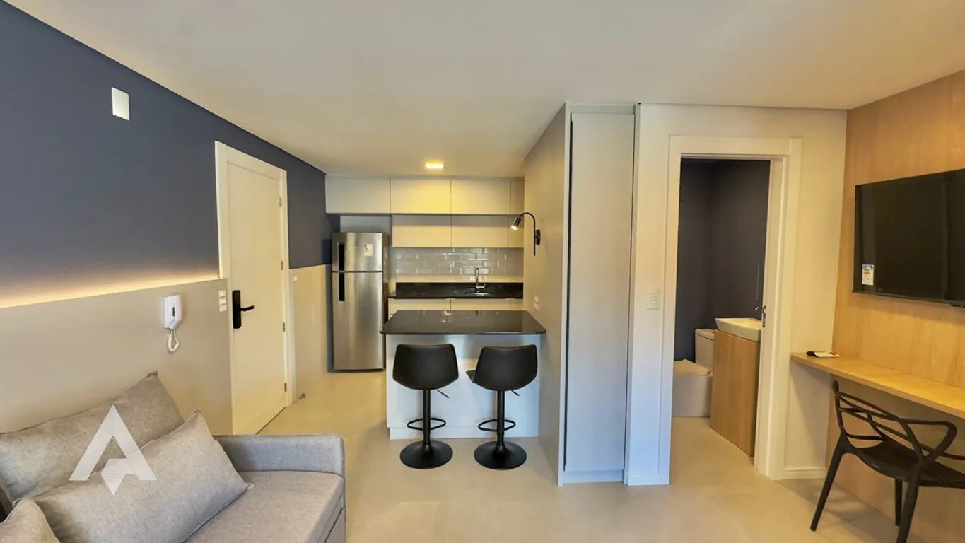 Loft mobiliado para locação por R$ 2.900,00 - Bairro Centro - Blumenau/SC — foto 2