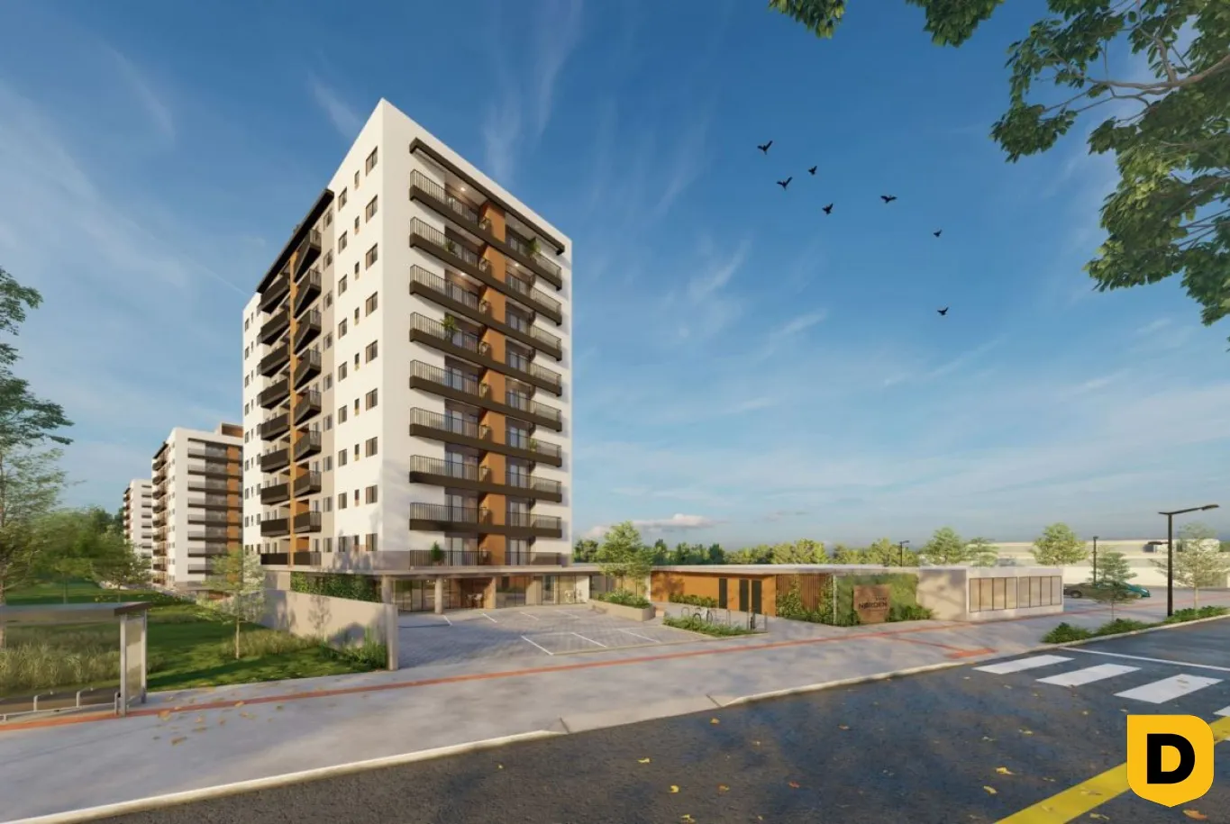 Apartamento na planta na Itoupava Norte - Suite +1 quarto - Planta tipo 02 e 07 — foto 2