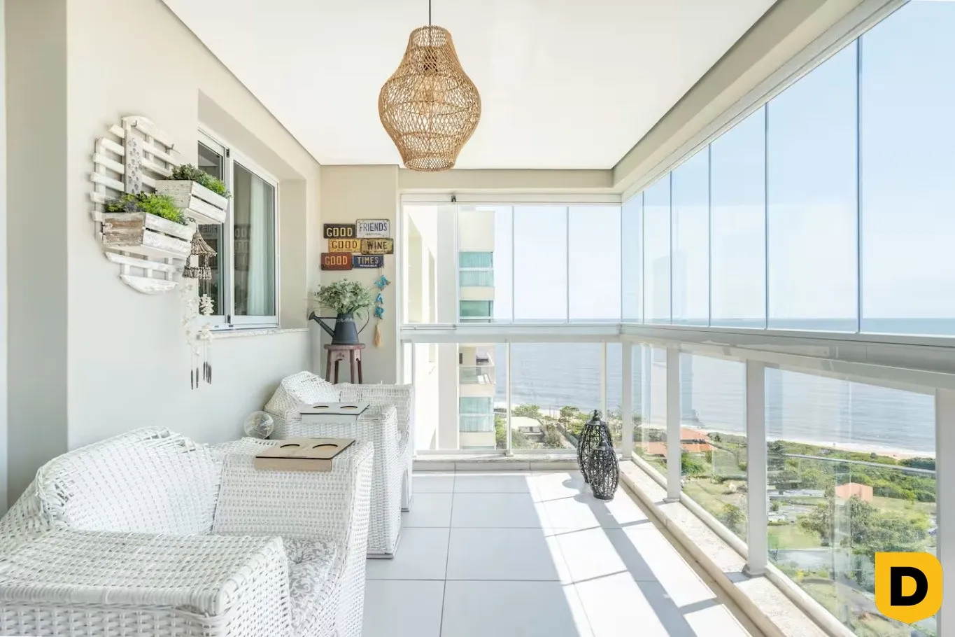 Apartamento Vista Mar, semi-mobiliado em Penha! - foto 1