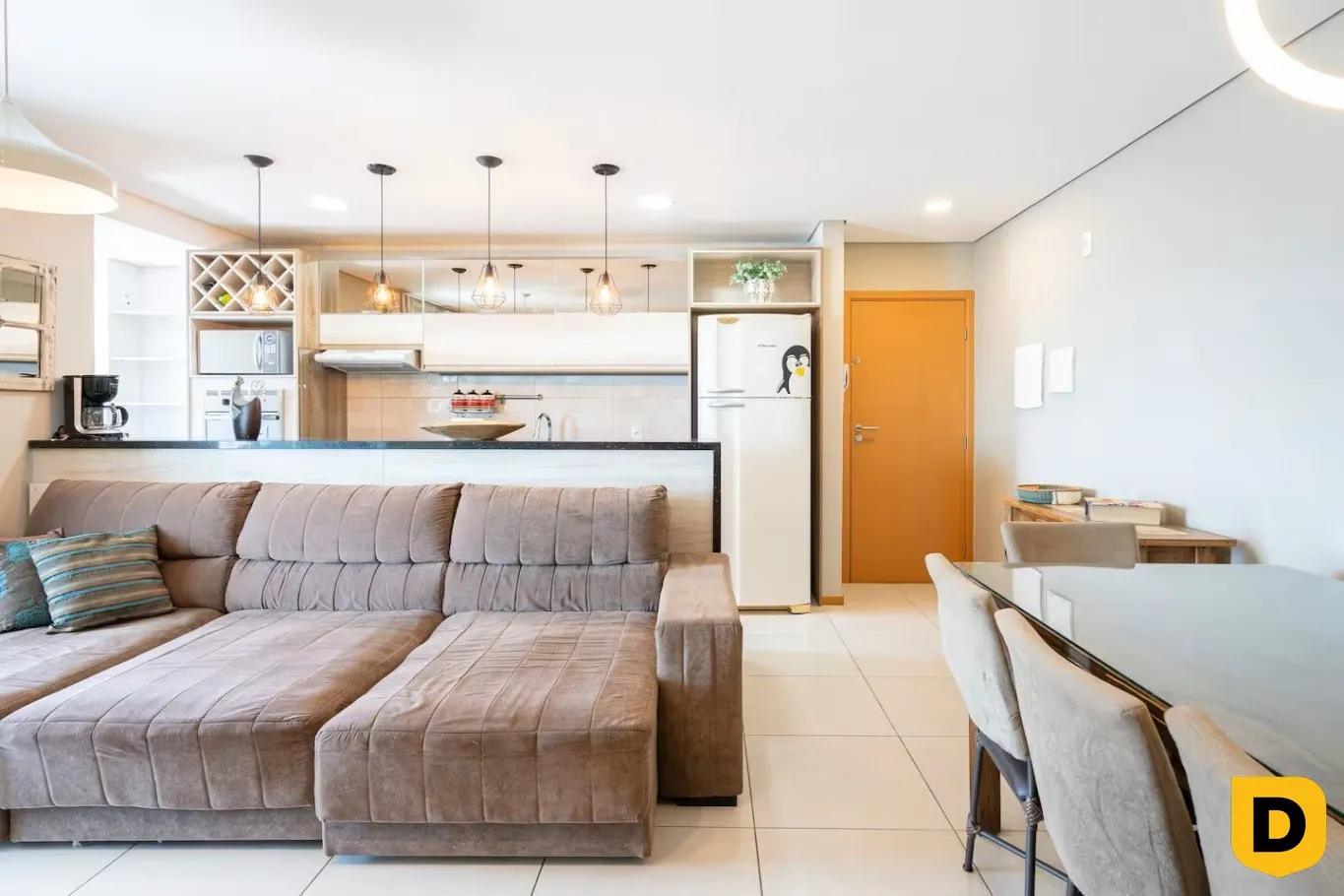 Apartamento Vista Mar, semi-mobiliado em Penha! — foto 4