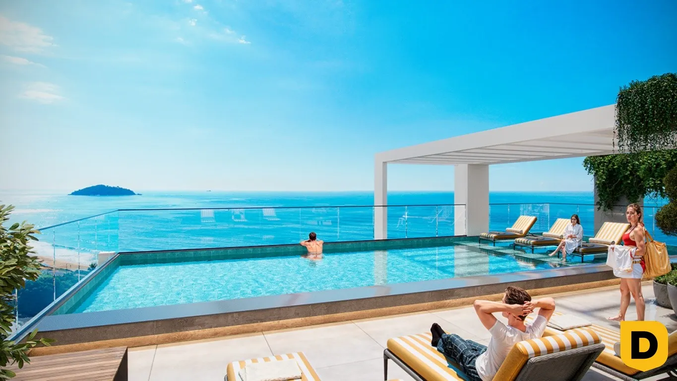 Apartamento Vista Mar em Penha com 2 suítes e 2 vagas! - foto 1