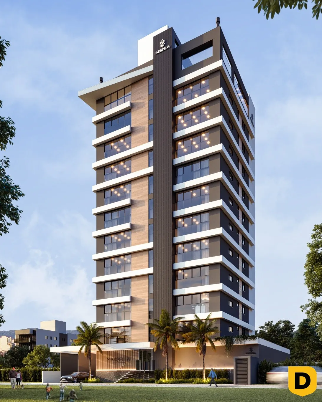 Apto em construção em Piçarras com 3 quartos a 450 metros do mar! — foto 4