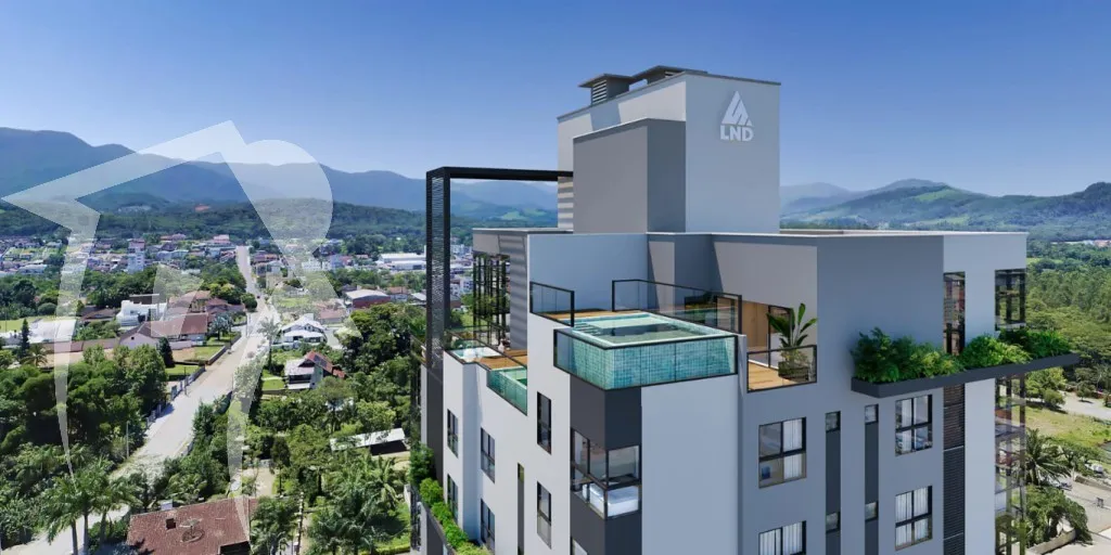 Apartamento com 3 suítes e linda vista colado no centro de Timbó!!! — foto 5