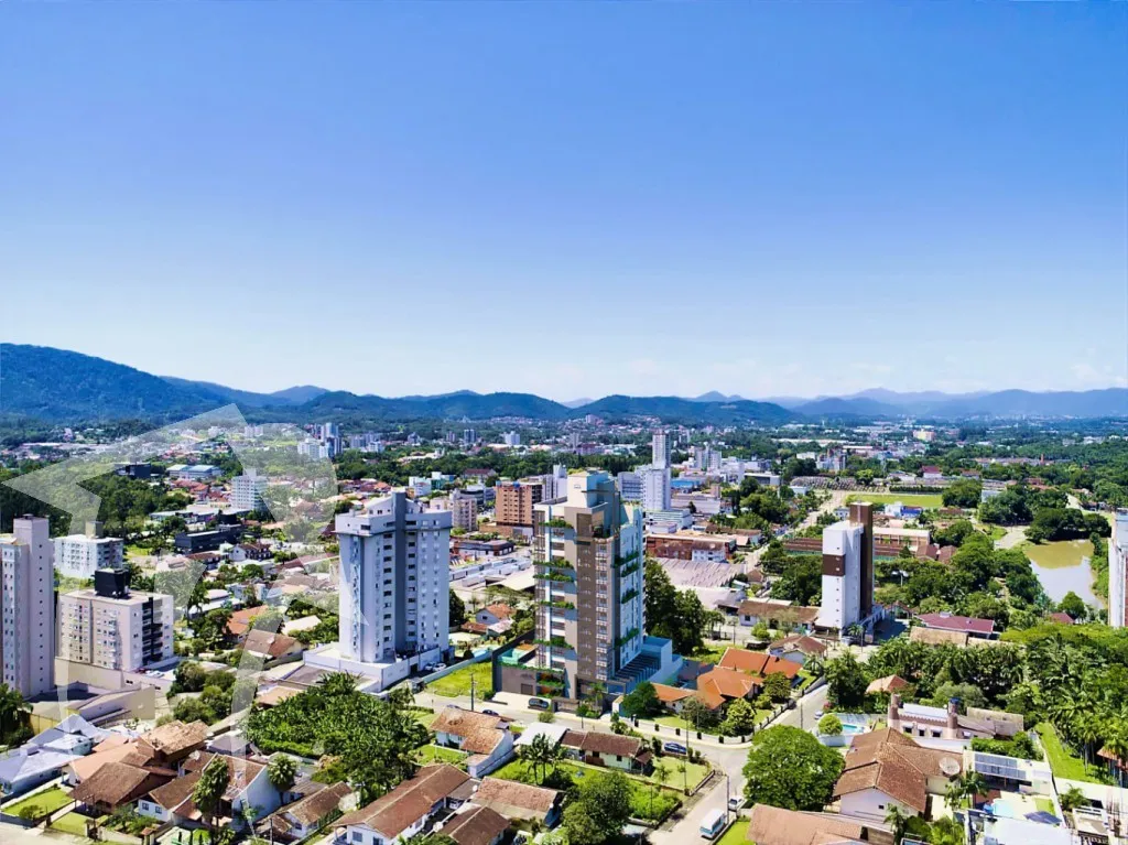 Apartamento com 3 suítes e linda vista colado no centro de Timbó!!! — foto 2