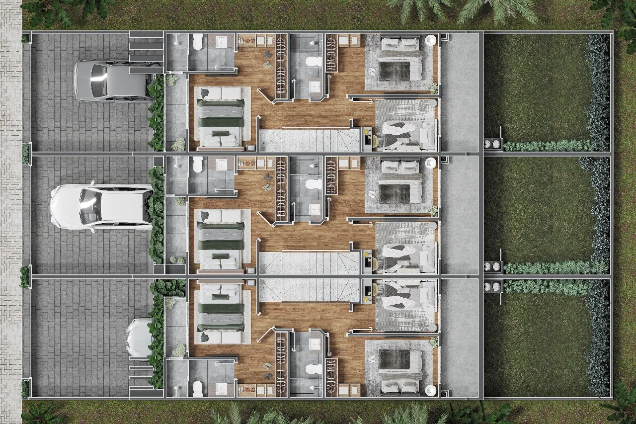 Lindos Sobrados com 3 quartos, no bairro Velha, em Blumenau. — foto 5