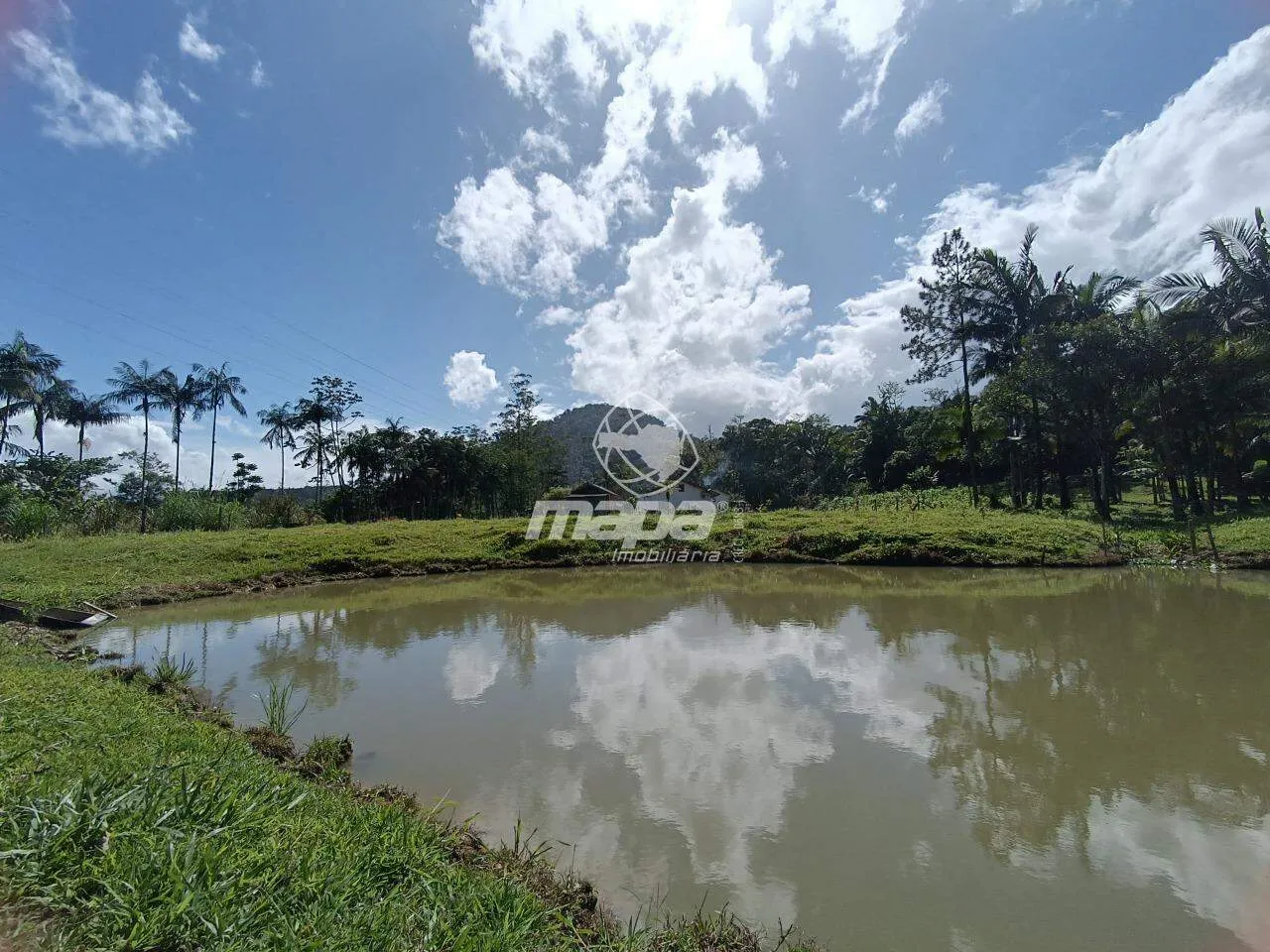 Chácara/Sítio Rural em Timbó (Dona Clara)  2 Dormitórios, Vista Montanha e Lago - foto 1