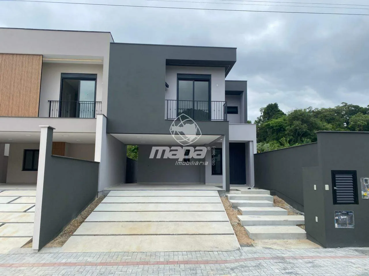 Casa moderna à venda em Timbó Padre Martinho Stein 3 suítes, 2 vagas - foto 1