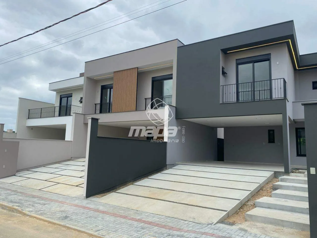 Casa moderna à venda em Timbó Padre Martinho Stein 3 suítes, 2 vagas — foto 2