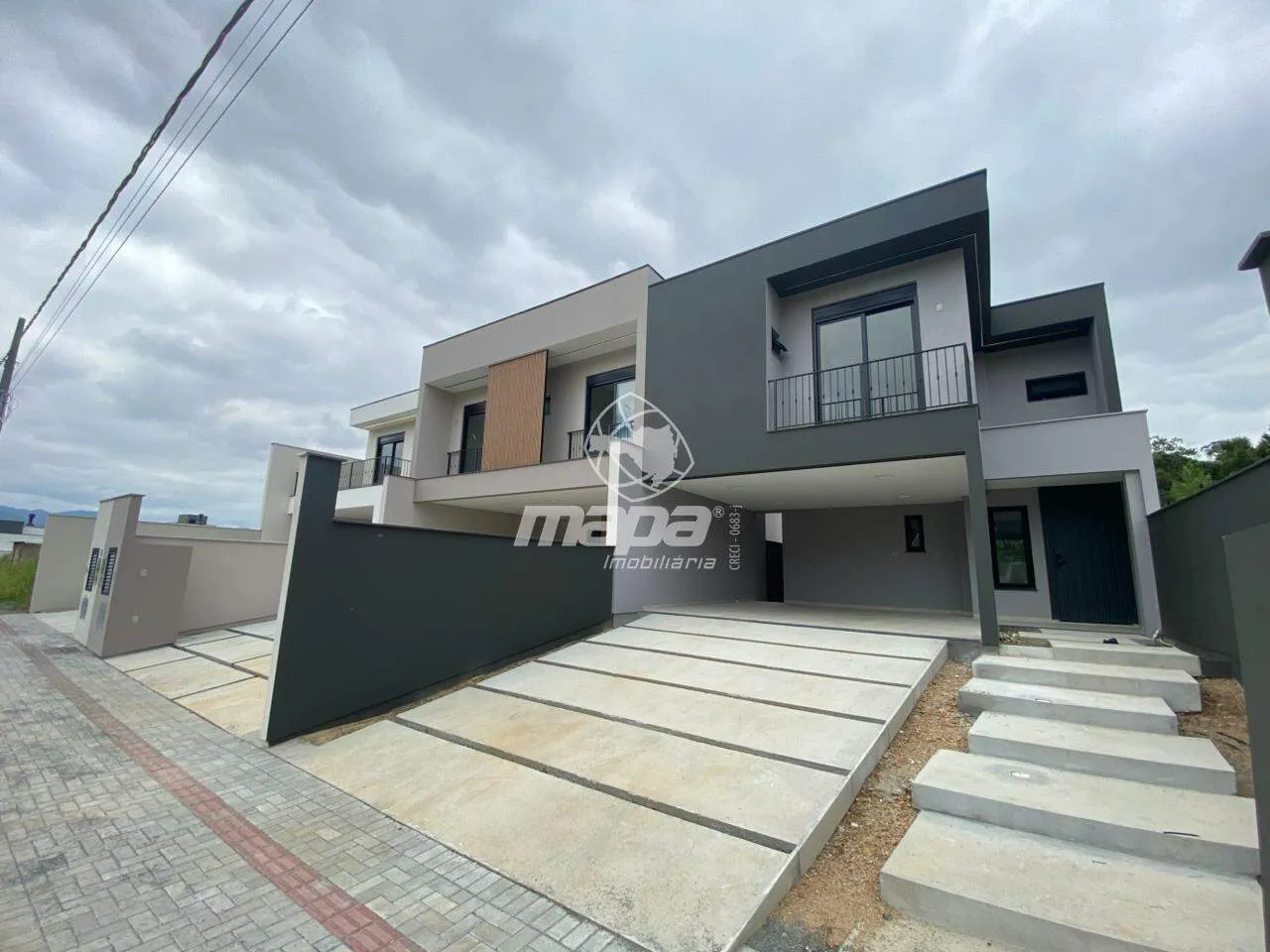 Casa moderna à venda em Timbó Padre Martinho Stein 3 suítes, 2 vagas — foto 3