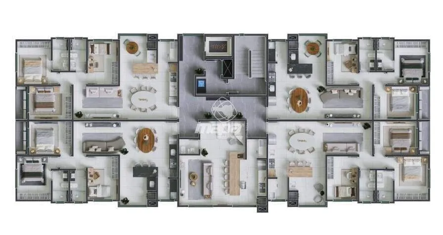 Apartamento à venda, 3 quartos, 1 suíte, 2 vagas, Das Nações - Timbó/SC — foto 4