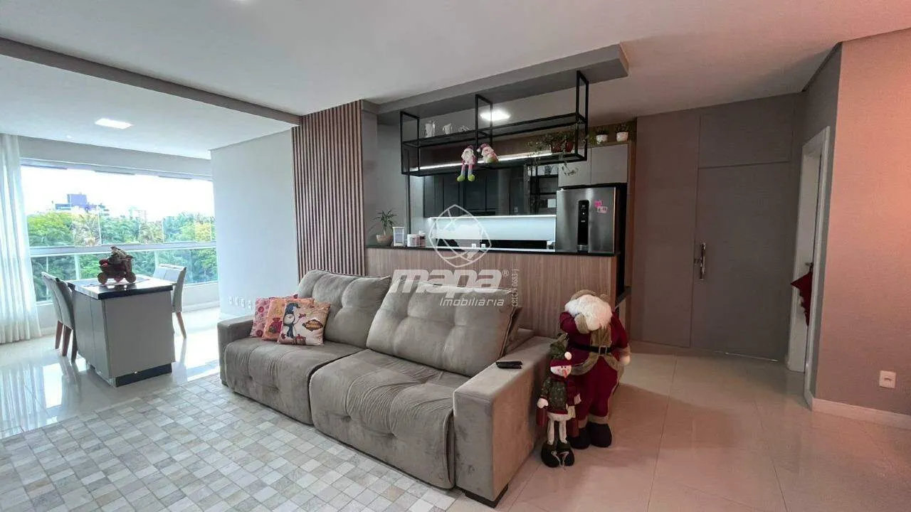 Apartamento Residencial no Centro de Indaial - 133 m, 3 suítes, mobiliado, 2 vagas - foto 1