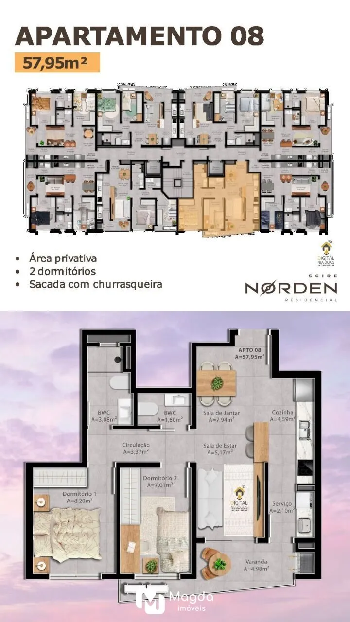 Último andar | 1 torre | Entrega abril/2026 — foto 4