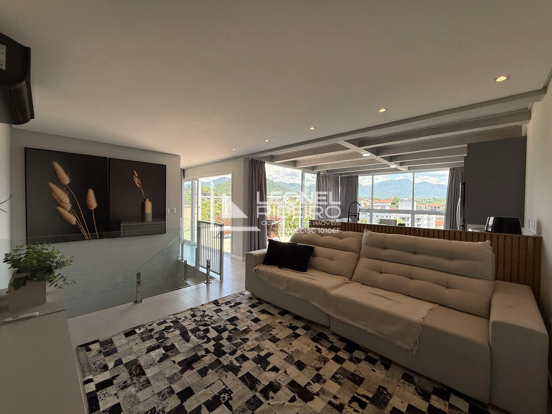 Apartamento cobertura duplex com 3 dormitórios (suítes) à venda, 184 m no bairro Das Capitais em Timbó-SC - foto 1