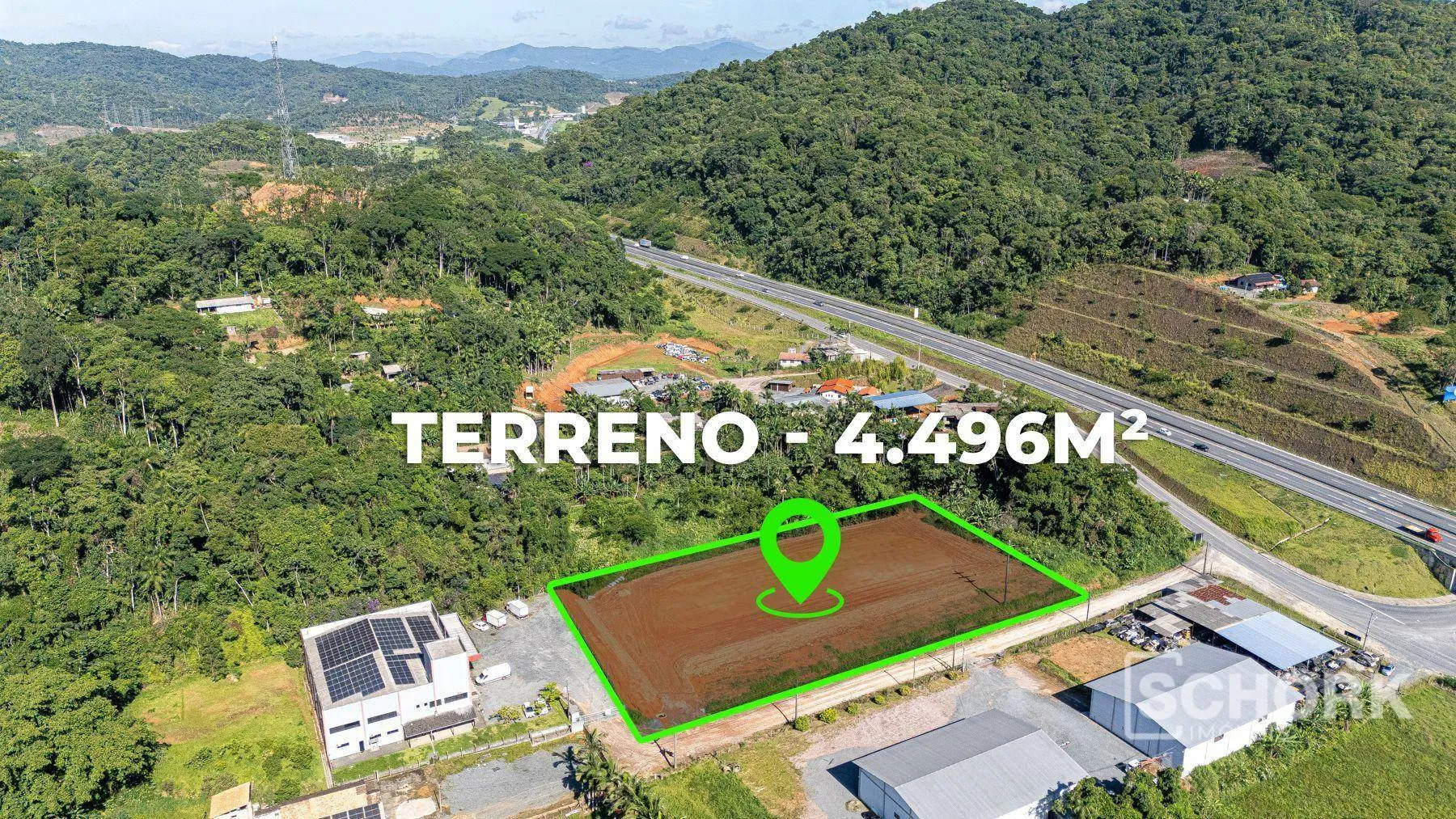 Terreno à venda, 4496 m por R$ 3.500.000,00 - Belchior Baixo - Gaspar/SC — foto 3