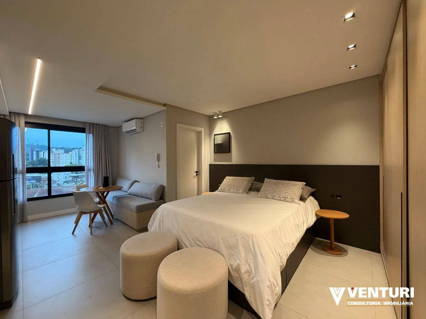 Apartamento com 1 dormitório para alugar, 34 m por R$ 3.550,00/mês - Velha - Blumenau/SC — foto 3