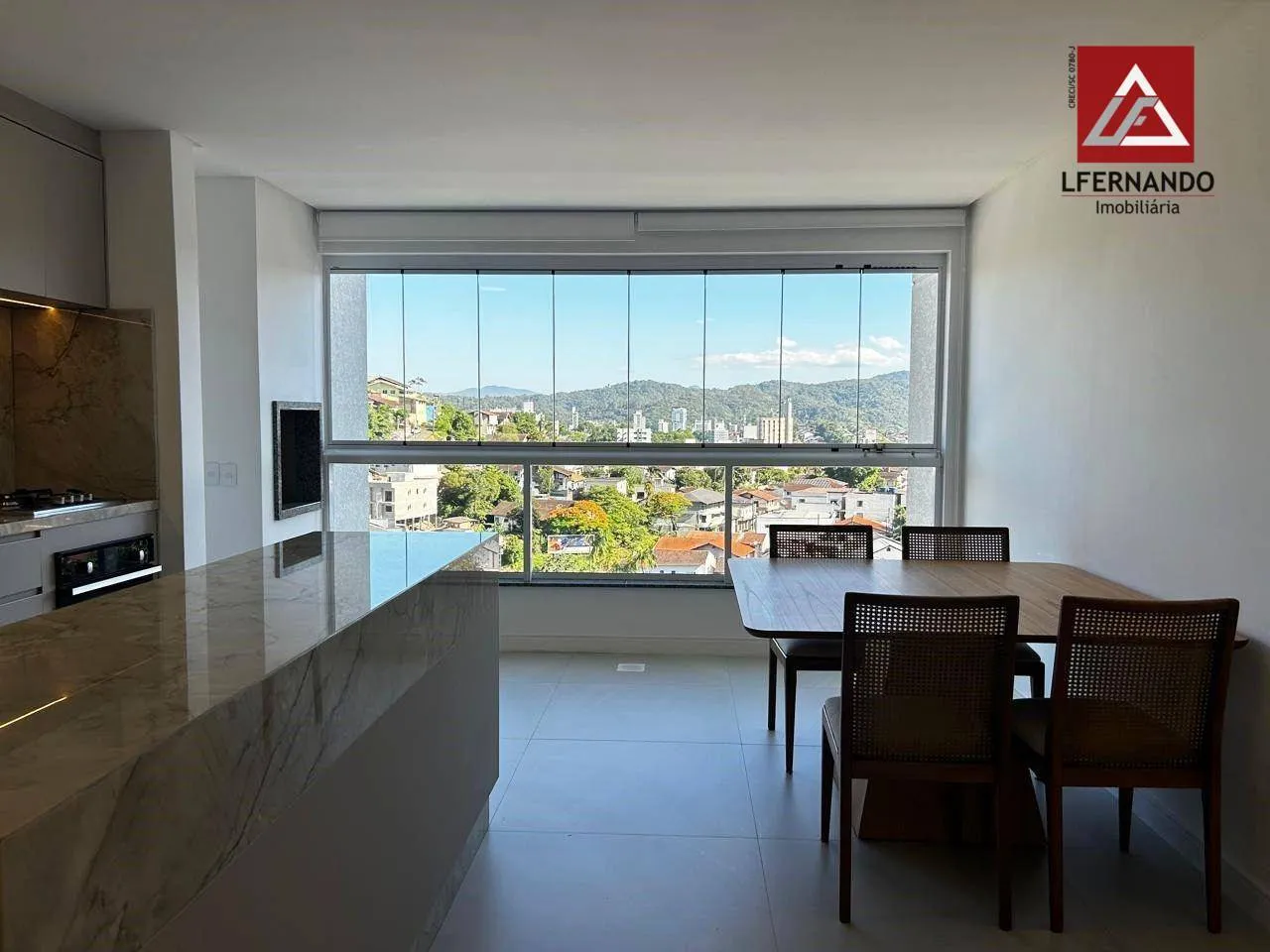 Apartamento mobiliado com 3 dormitórios, sendo 1 suíte à venda, 87 m por R$ 860.000 - Escola Agrícola - Blumenau/SC — foto 3