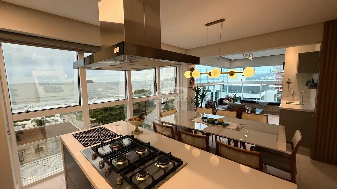 Apartamento Frente MAR, mobiliado, de alto padrão com vista permanente para o mar, 03 suítes, duas vagas e completa área de lazer. Palm Beach (opção22284) — foto 6