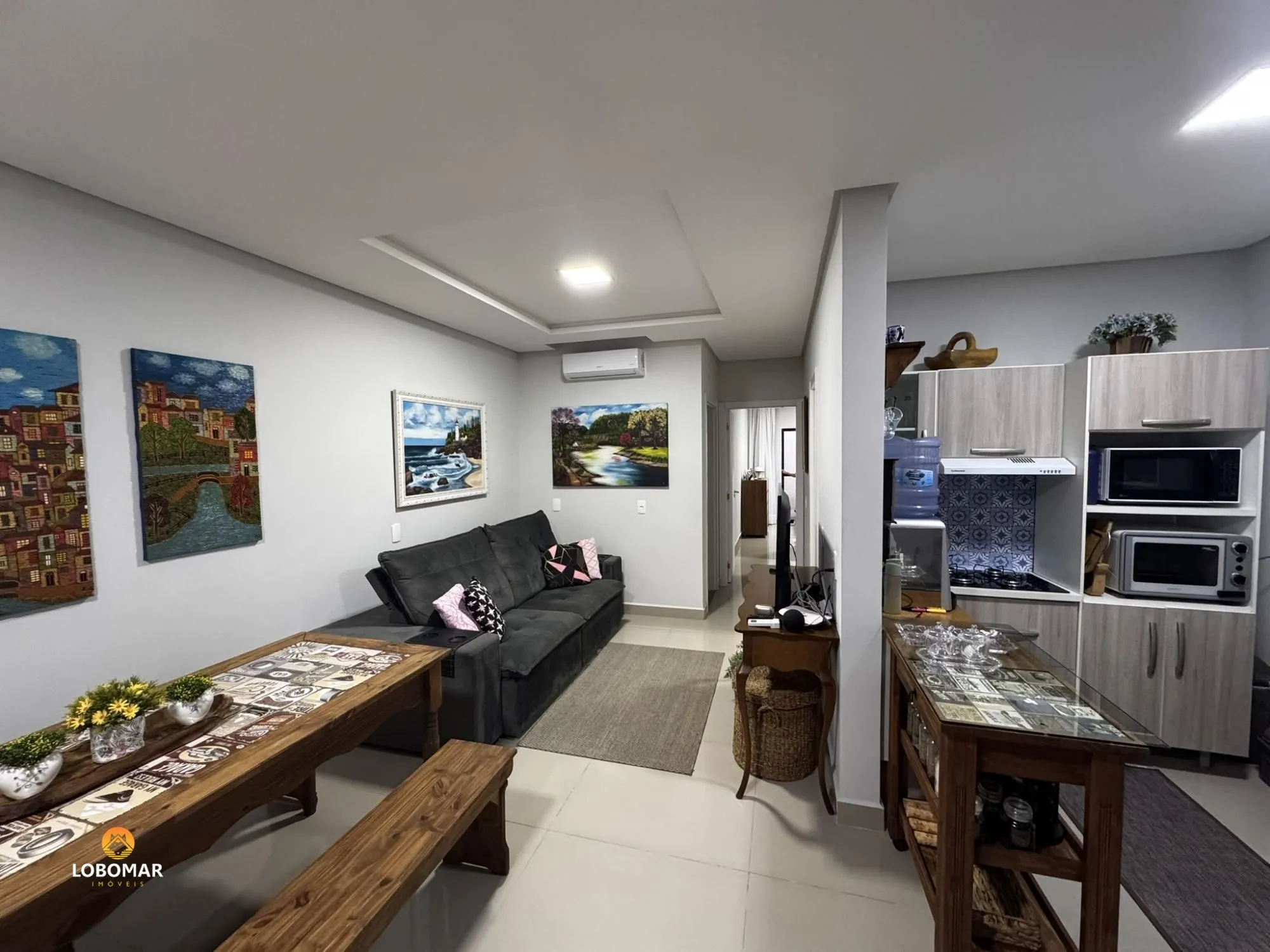 Apartamento mobiliado à 500m do mar, em Itajuba - Barra Velha/SC — foto 2