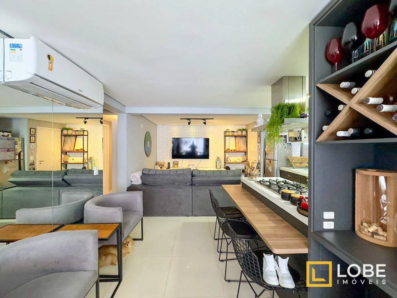 Excelente apartamento mobiliado com 3 dormitórios no bairro Escola Agrícola! — foto 3