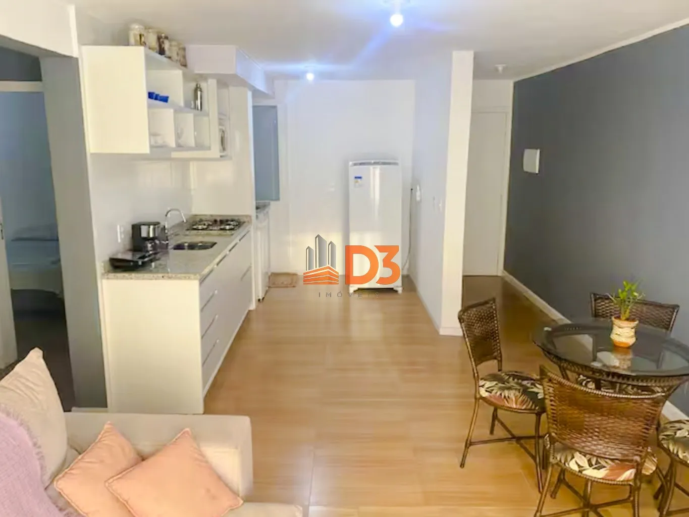 Lindo Apartamento todo Mobiliado no Centro de Blumenau para locação — foto 2