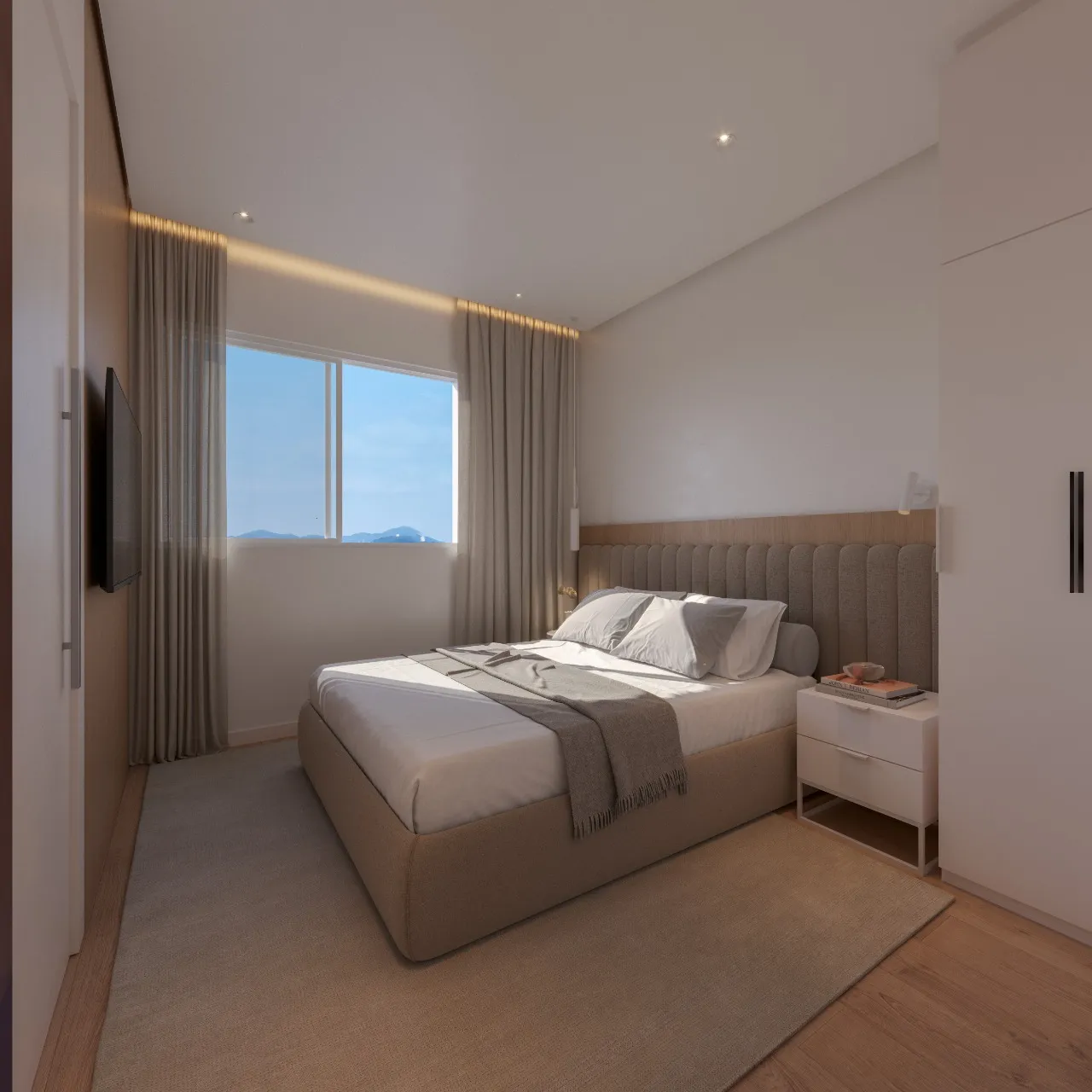 Apartamento no Marine Itajuba com 1 suíte + 1 quarto à venda no bairro Itajuba, em Barra Velha/SC, a partir de R$ 561.998,86. — foto 2