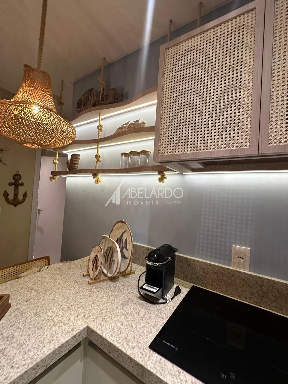 APARTAMENTO MOBILIADO DE ALTO PADRÃO COM UM DORMITÓRIO, PRÓXIMO AO PIER DO HARD ROCK CAFÉ - MEIA PRAIA/ ITAPEMA — foto 5