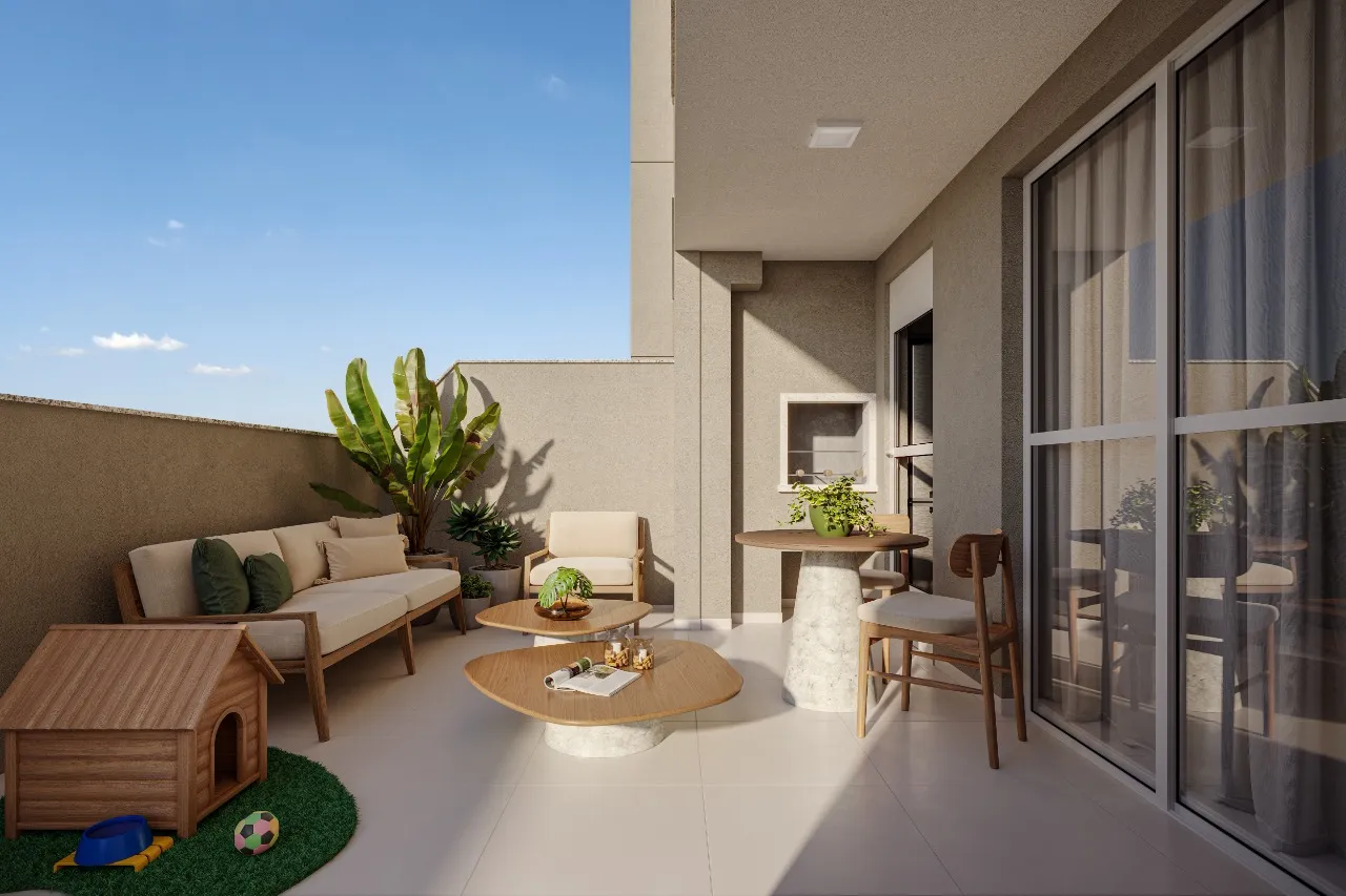 Apartamento no Amanay Beach Club com 1 suíte + 1 quarto à venda no bairro Barra do Saí, em Itapoá, a partir de R$ 579.210,17. — foto 2