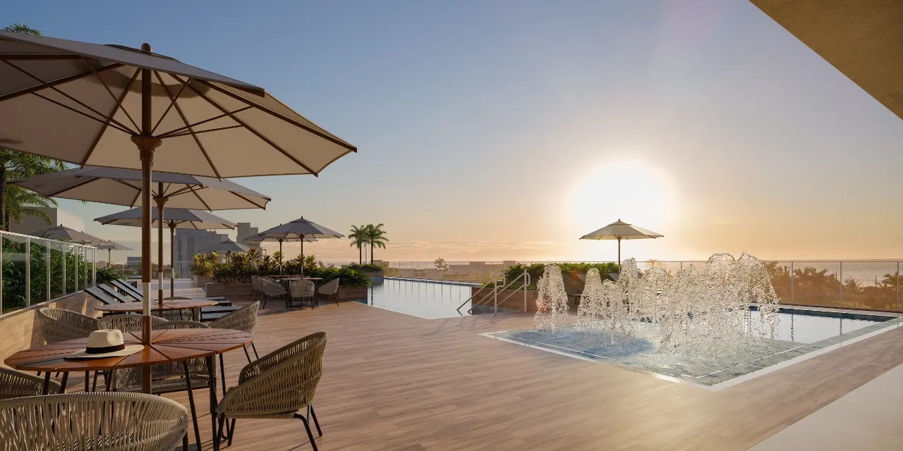 Apartamento no Amanay Beach Club com 1 suíte + 1 quarto à venda no bairro Barra do Saí, em Itapoá, a partir de R$ 579.210,17. — foto 6