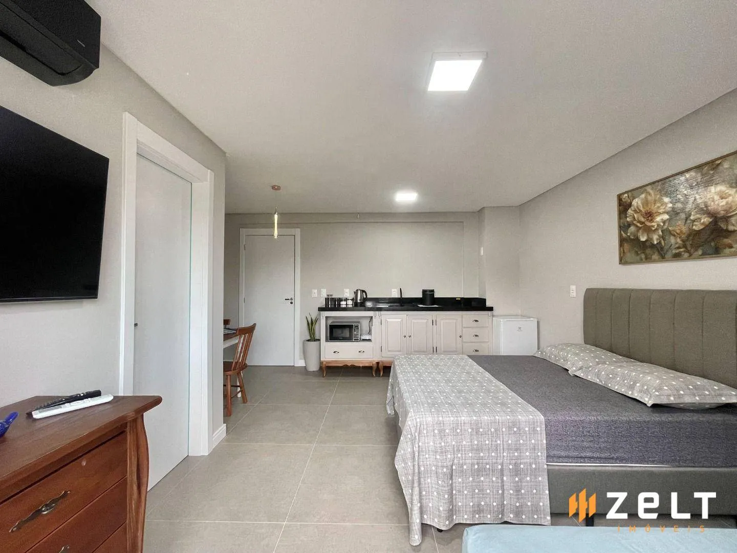 Apartamento com 1 dormitório para alugar, 27 m por R$ 2.000,00/mês - Velha - Blumenau/SC — foto 3